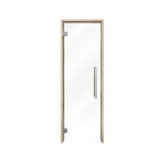 Prosaunas 24X81 Aspen Prehung Clear Glass Sauna Door