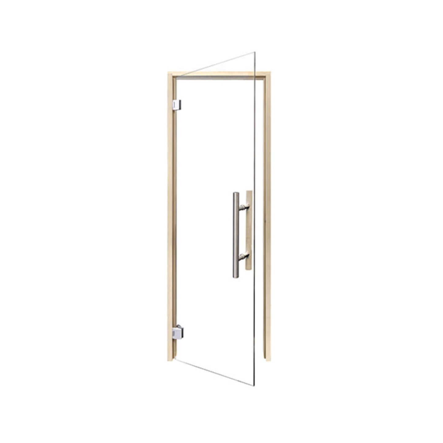 Prosaunas 24X81 Aspen Prehung Clear Glass Sauna Door