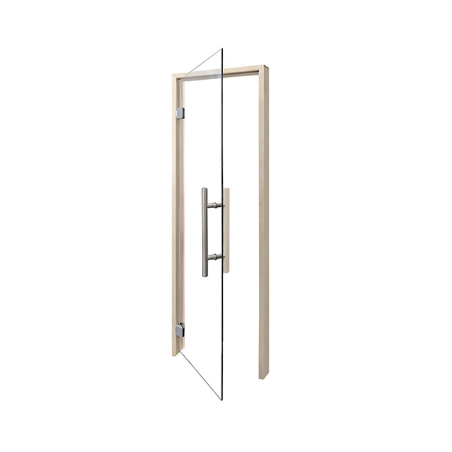 Prosaunas 24X81 Aspen Prehung Clear Glass Sauna Door