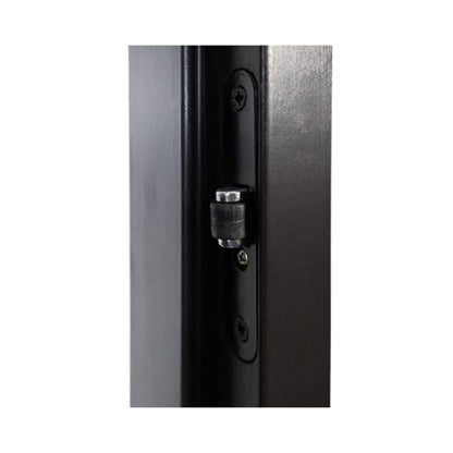 Prosaunas 24" x 81" Black Alder Clear Glass Sauna Door