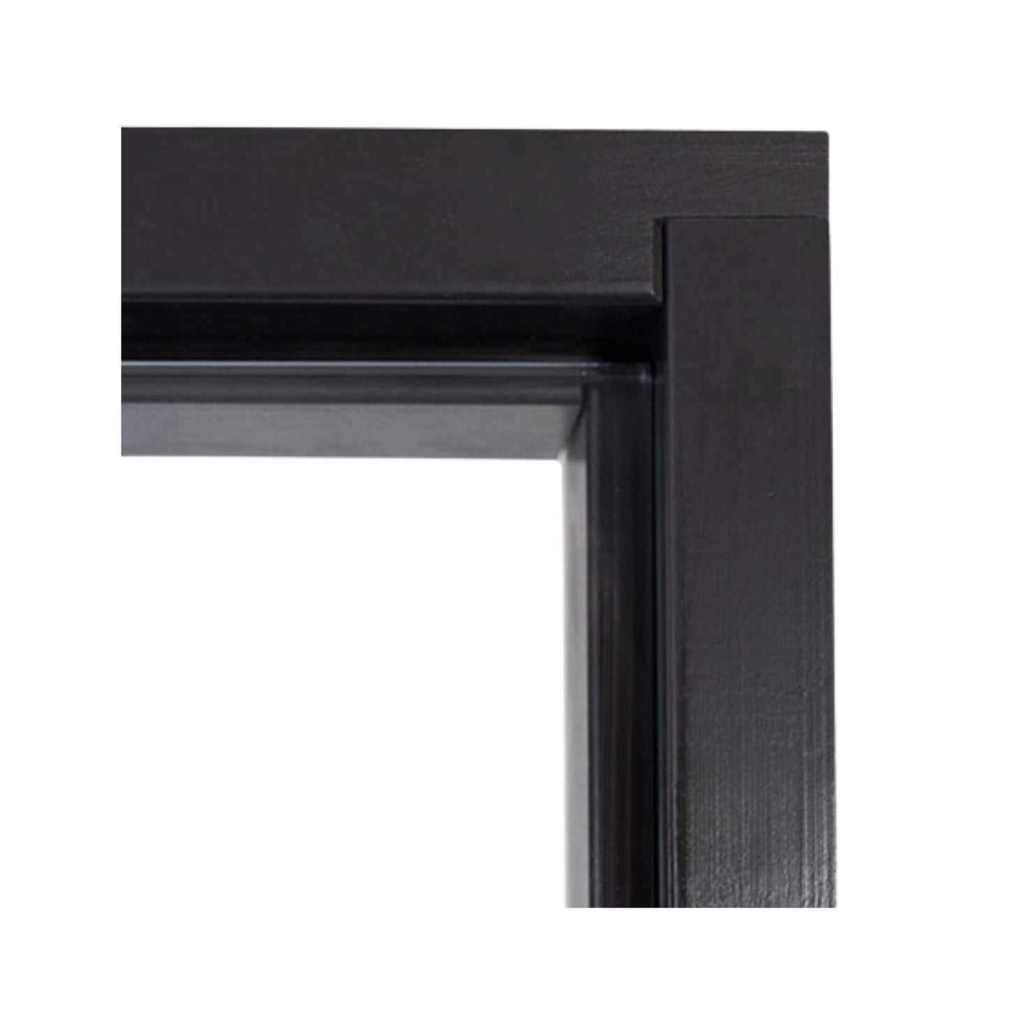 Prosaunas 24" x 81" Black Alder Clear Glass Sauna Door