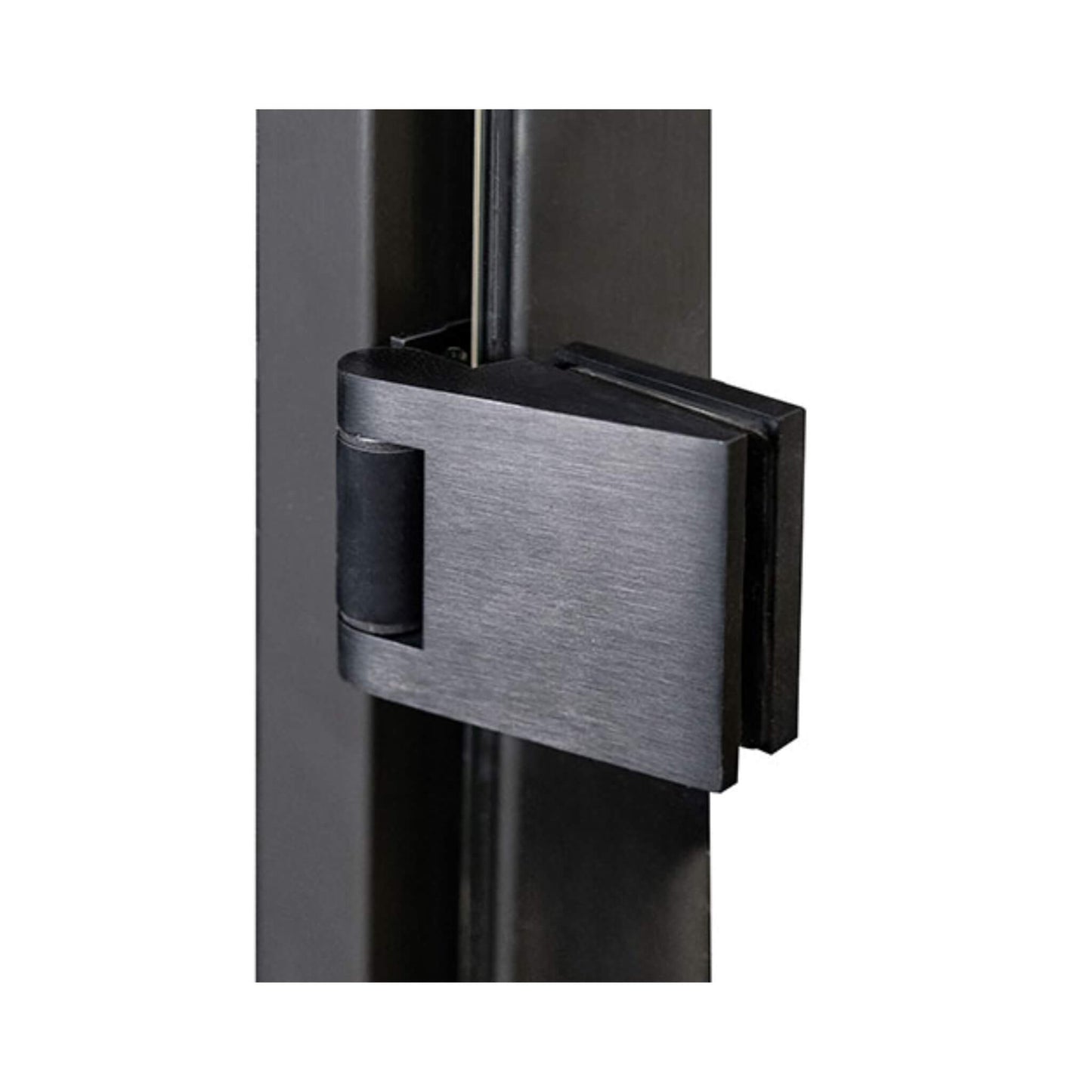 Prosaunas 24" x 81" Black Alder Clear Glass Sauna Door