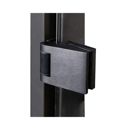 Prosaunas 24" x 81" Black Alder Clear Glass Sauna Door