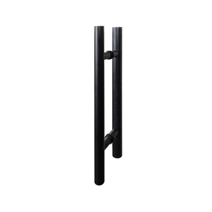 Prosaunas 24" x 81" Black Alder Clear Glass Sauna Door