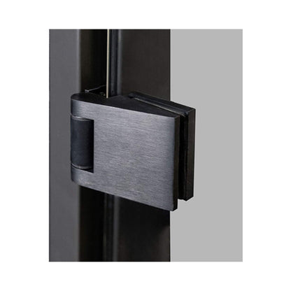 Prosaunas 36" x 81" Black Alder Prehung ADA Tinted Glass Sauna Door