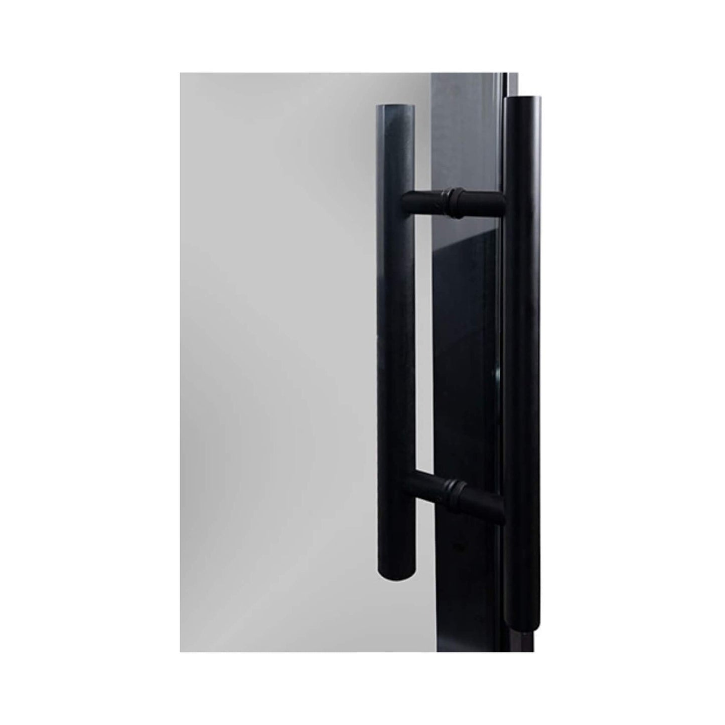 Prosaunas 36" x 81" Black Alder Prehung ADA Tinted Glass Sauna Door