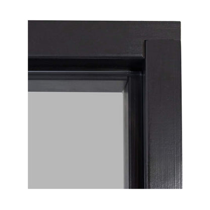 Prosaunas 36" x 81" Black Alder Prehung ADA Tinted Glass Sauna Door
