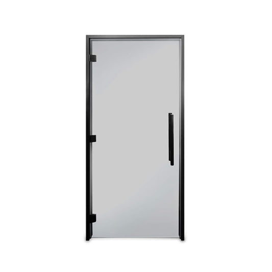 Prosaunas 36" x 81" Black Alder Prehung ADA Tinted Glass Sauna Door