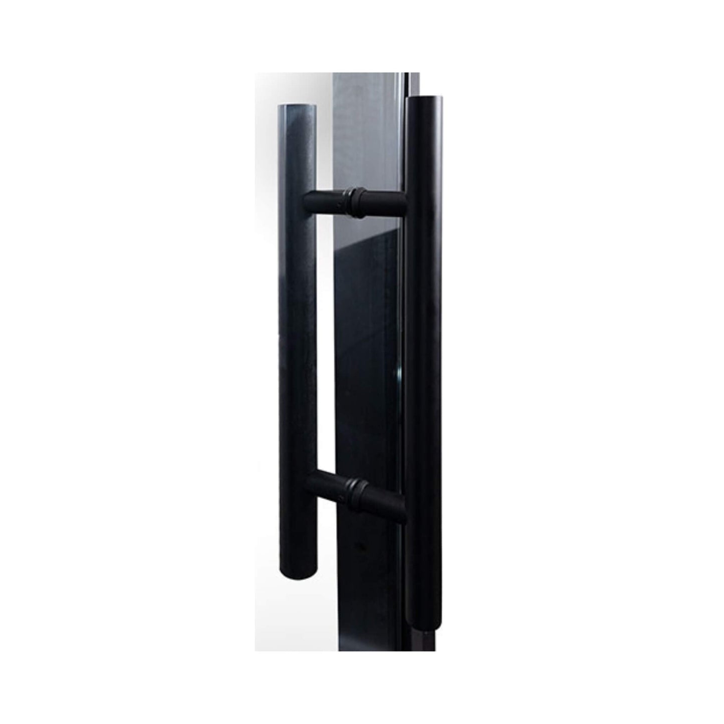 Prosaunas 24" x 73" Black Alder Prehung Clear Glass Sauna Door