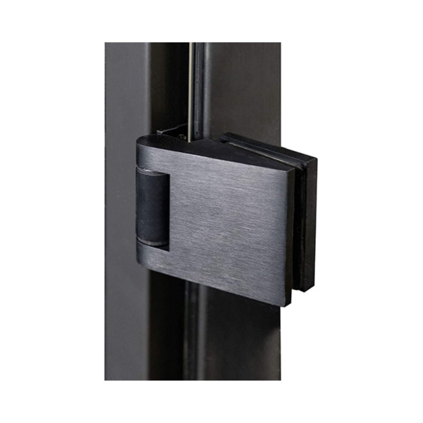 Prosaunas 24" x 73" Black Alder Prehung Clear Glass Sauna Door