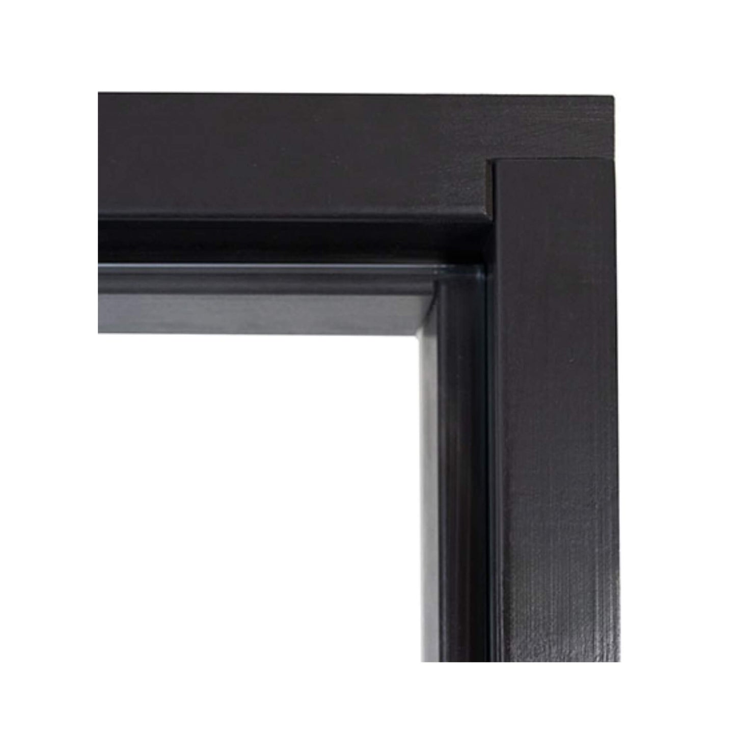 Prosaunas 24" x 73" Black Alder Prehung Clear Glass Sauna Door
