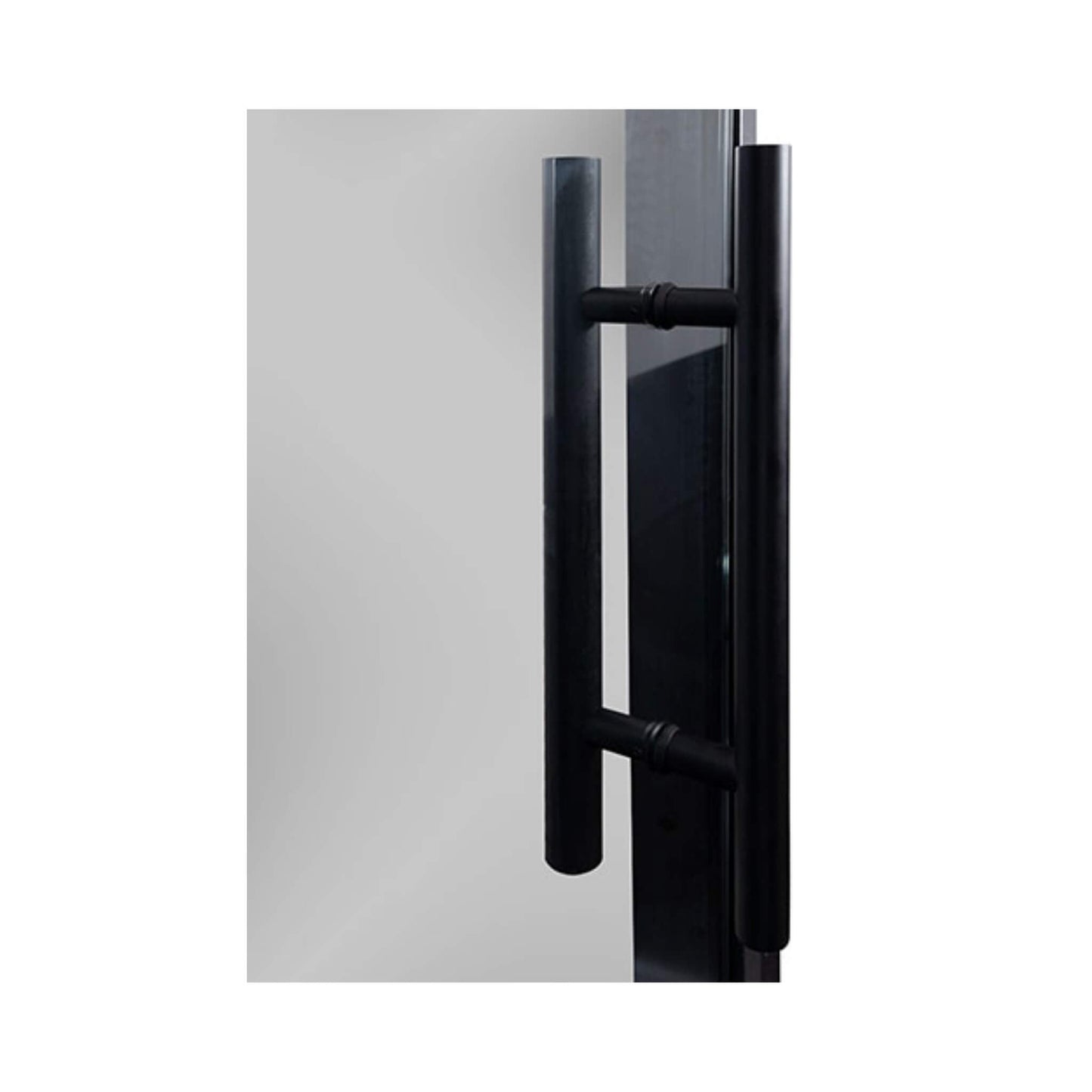 Prosaunas 24" x 81" Black Alder Tinted Glass Sauna Door