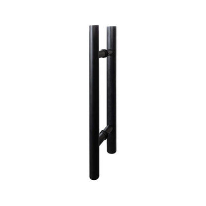 Prosaunas 24" x 81" Black Alder Tinted Glass Sauna Door