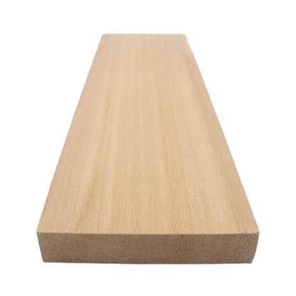 Prosaunas Cedar 1X4 VG S1S2E Sauna Bench Wood