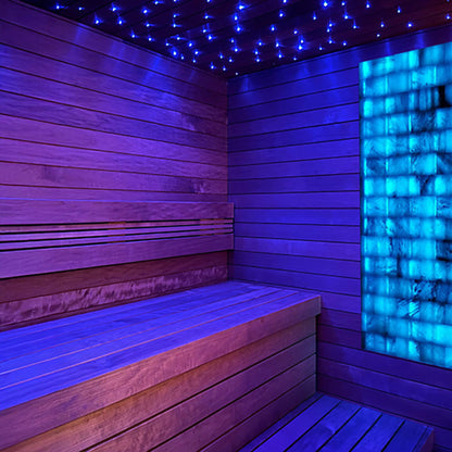 Prosaunas Customizable Himalayan Salt Sauna Wall Kit