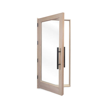Prosaunas 37.5" x 81.5" Douglas Fir Hemlock Jamb Sauna Door With Dual-Pane Insulated Glass