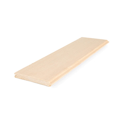 Prosaunas Hemlock 1/2X4 Vertical Grain T&G V2E Sauna Wall Wood