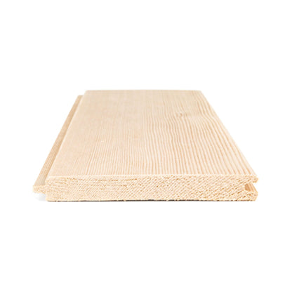 Prosaunas Hemlock 1/2X4 Vertical Grain T&G V2E Sauna Wall Wood