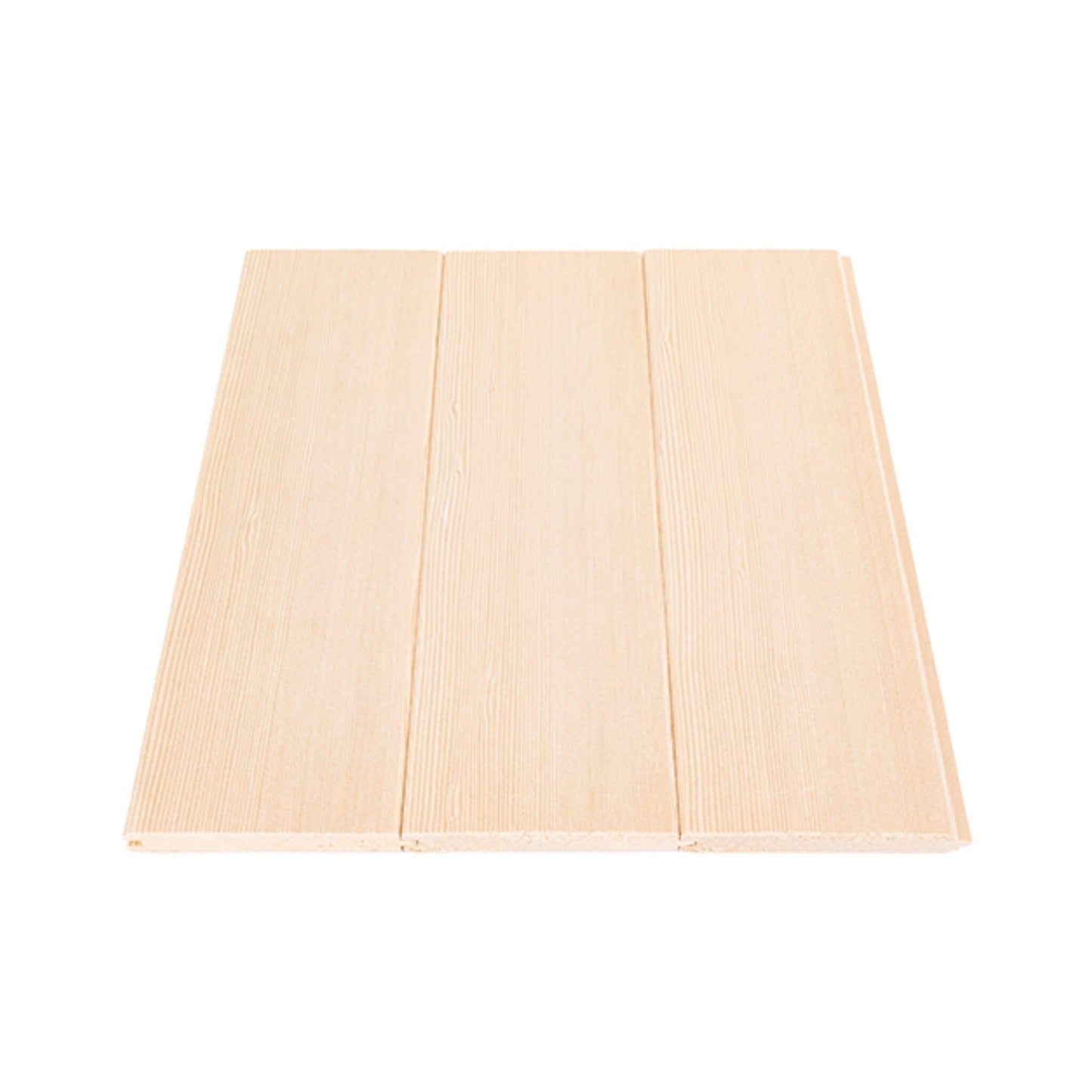 Prosaunas Hemlock 1/2X4 Vertical Grain T&G V2E Sauna Wall Wood