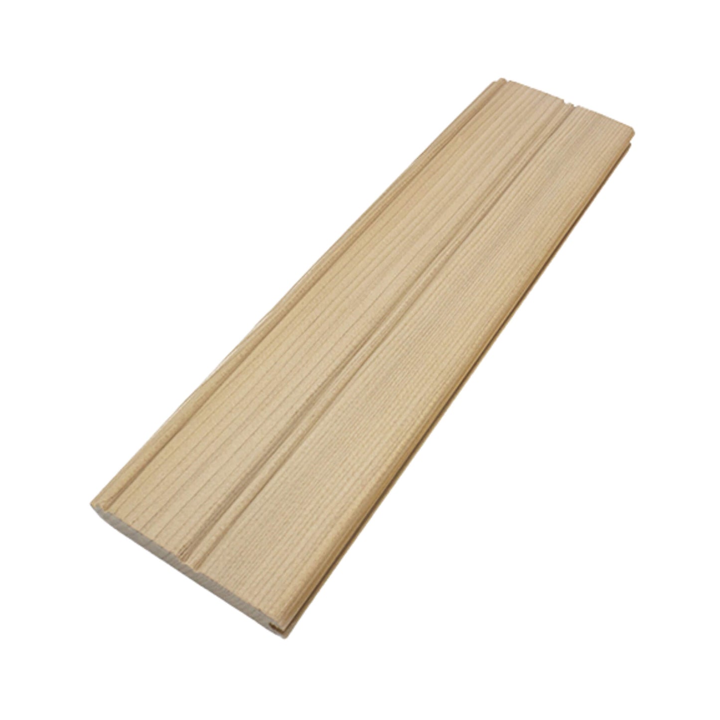 Prosaunas Hemlock 1X4 Vertical Grain T&G V2E Sauna Bench Wood