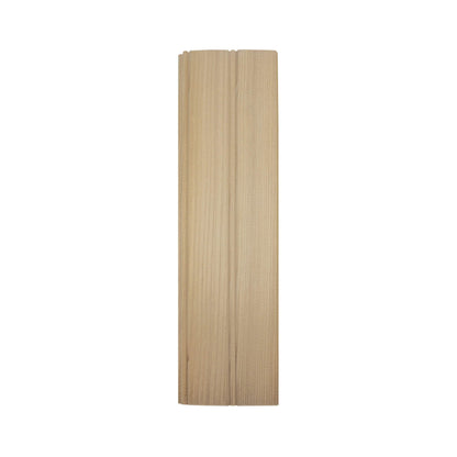 Prosaunas Hemlock 1X4 Vertical Grain T&G V2E Sauna Bench Wood