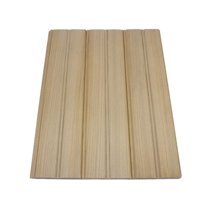 Prosaunas Hemlock 1X4 Vertical Grain T&G V2E Sauna Bench Wood