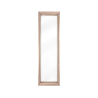 Prosaunas 17 5/8" x 61 5/8" Framed Hemlock Extra-Large Framed Dual Pane Clear Glass Sauna Window