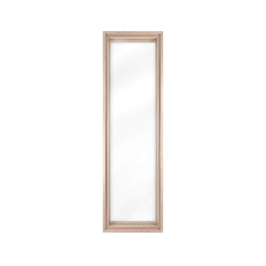Prosaunas 17 5/8" x 61 5/8" Framed Hemlock Extra-Large Framed Dual Pane Clear Glass Sauna Window