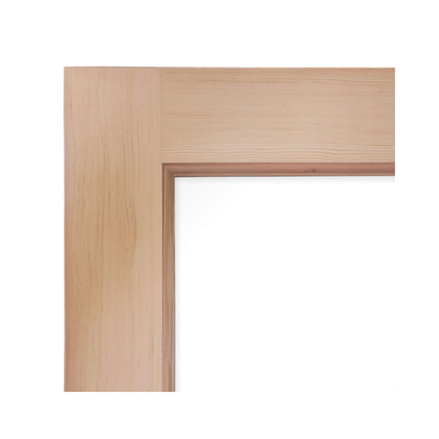 Prosaunas 31.5" x 81.5" Prehung Solid Wood Sauna Door With Insulated Glass