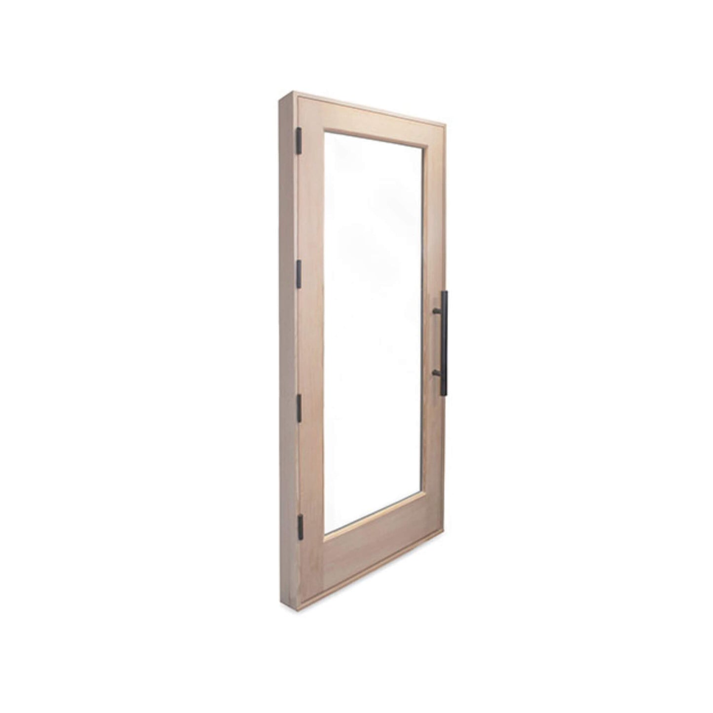 Prosaunas 31.5" x 81.5" Prehung Solid Wood Sauna Door With Insulated Glass