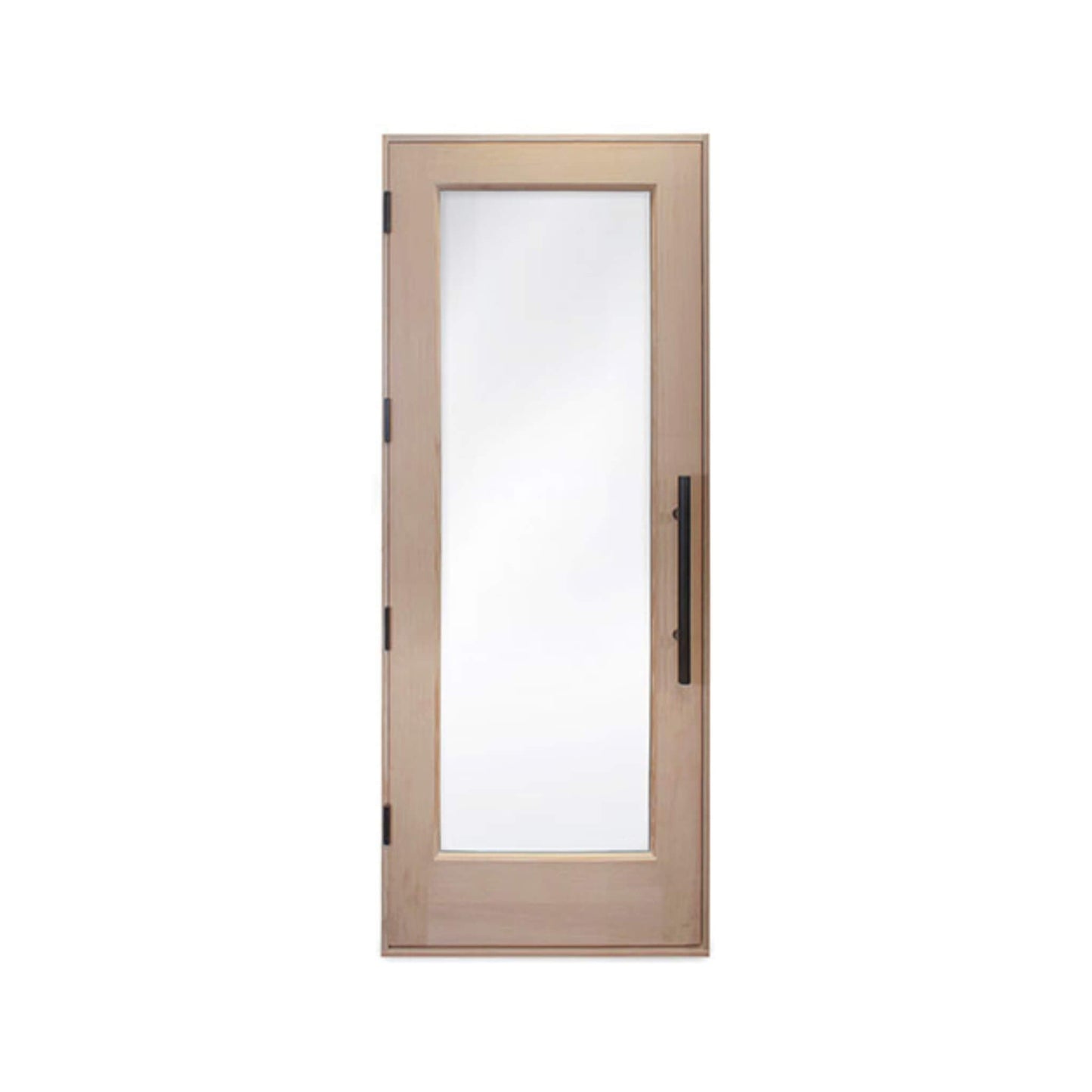 Prosaunas 31.5" x 81.5" Prehung Solid Wood Sauna Door With Insulated Glass