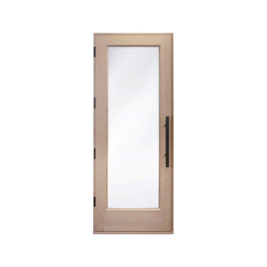 Prosaunas 31.5" x 81.5" Prehung Solid Wood Sauna Door With Insulated Glass