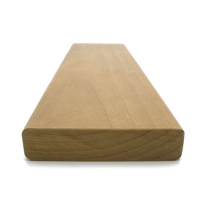 Prosaunas Thermo-Aspen 1X4 S4SEE SHP Sauna Bench Wood