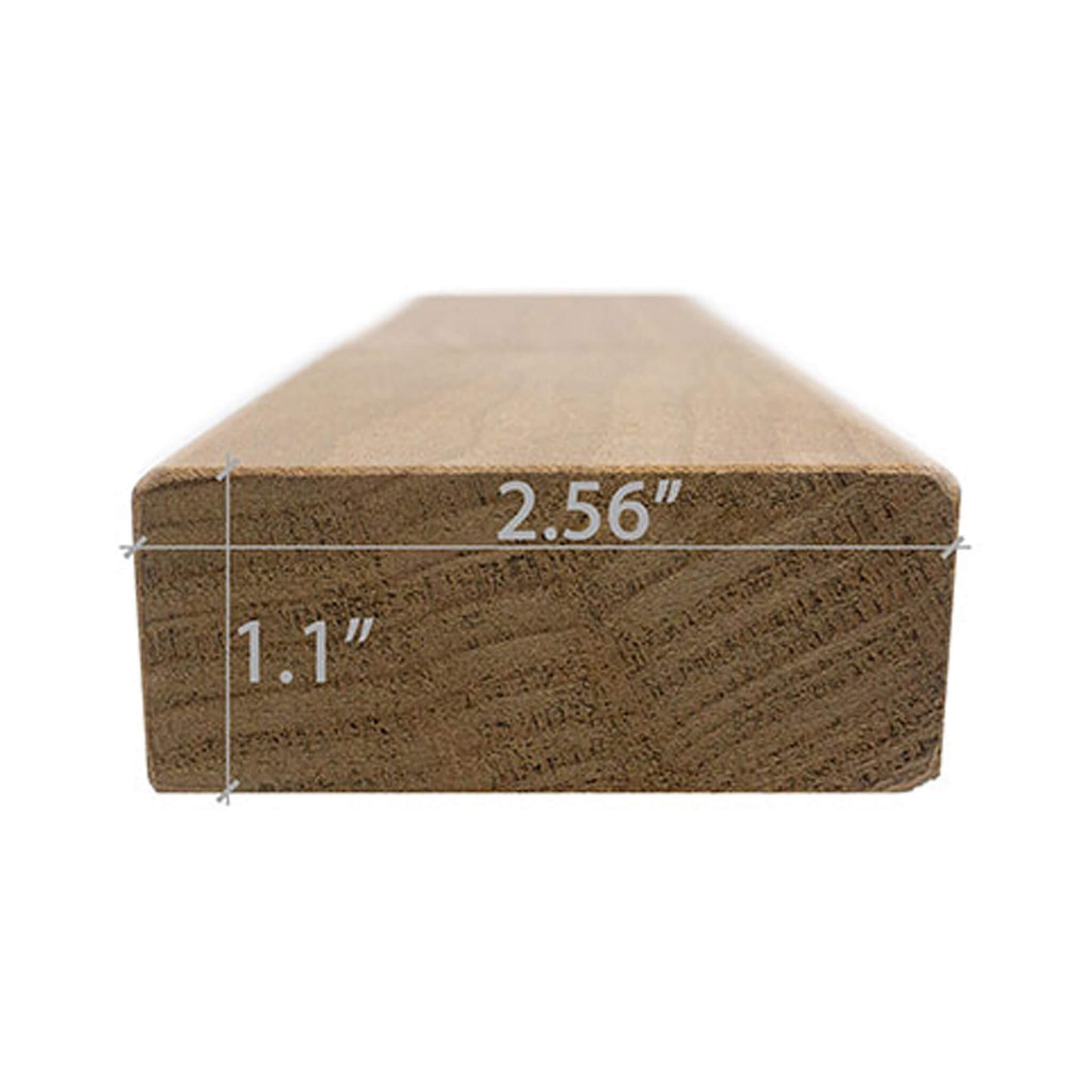 Prosaunas Thermo-Aspen 2X3 S4SEE SHP Sauna Bench Wood