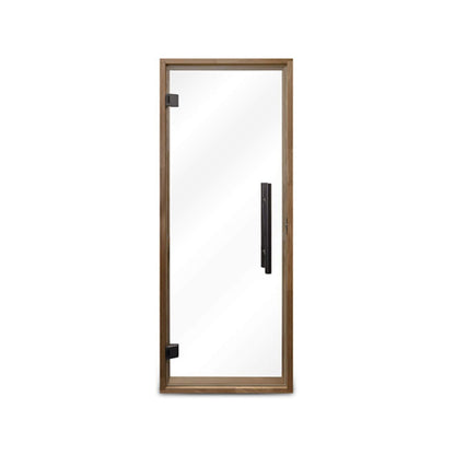 Prosaunas 24" x 73" Thermo-Aspen Prehung Clear Glass Sauna Door