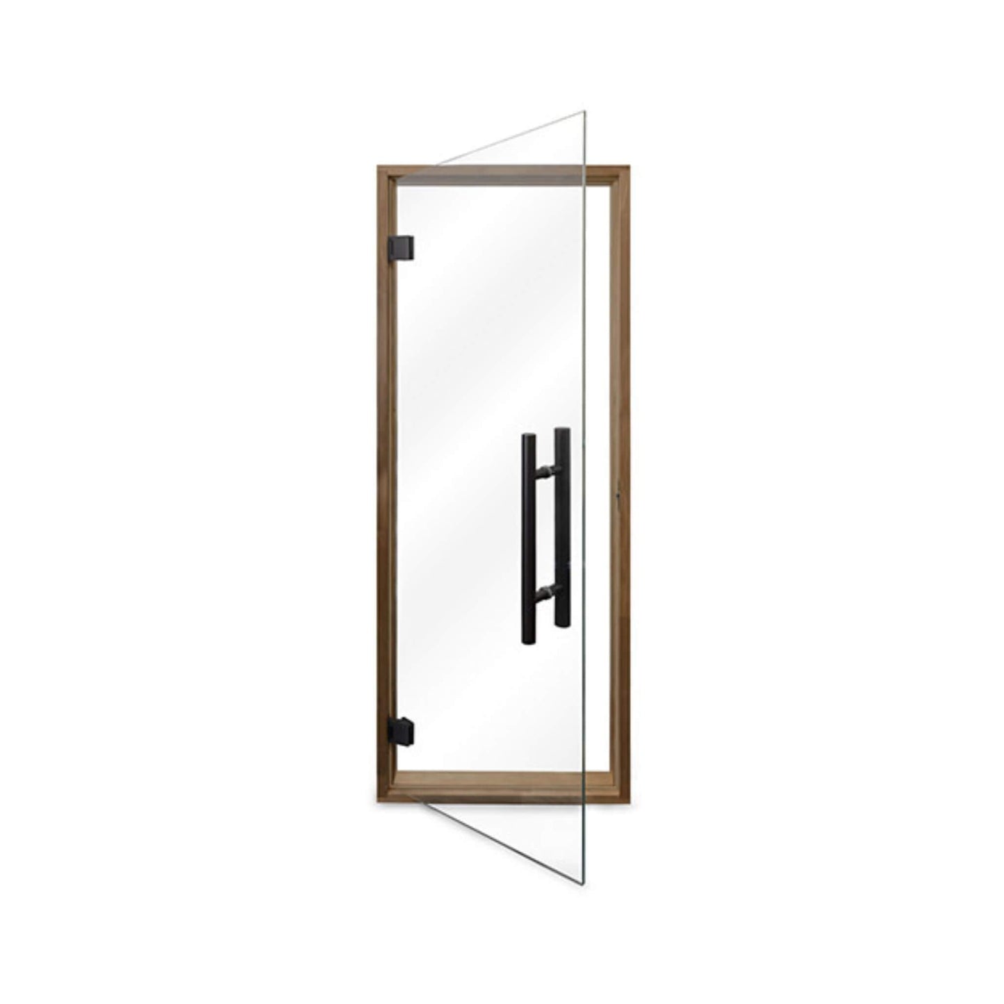 Prosaunas 24" x 73" Thermo-Aspen Prehung Clear Glass Sauna Door