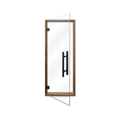 Prosaunas 24" x 73" Thermo-Aspen Prehung Clear Glass Sauna Door