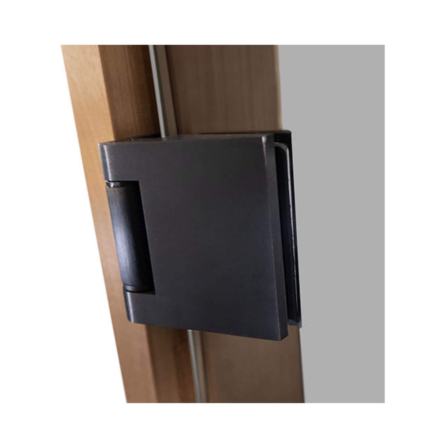 Prosaunas 36" x 81" Thermo-Aspen Tinted Prehung ADA Glass Sauna Door