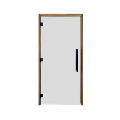 Prosaunas 36" x 81" Thermo-Aspen Tinted Prehung ADA Glass Sauna Door
