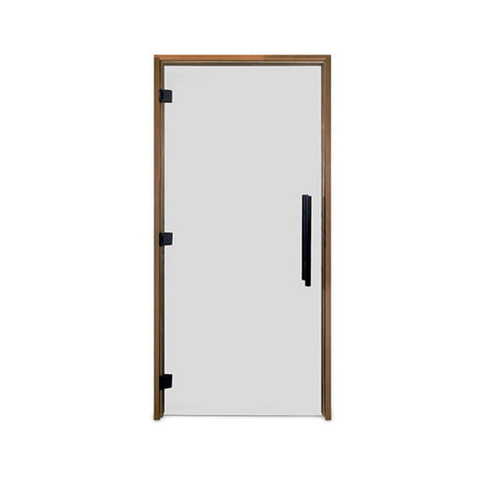 Prosaunas 36" x 81" Thermo-Aspen Tinted Prehung ADA Glass Sauna Door