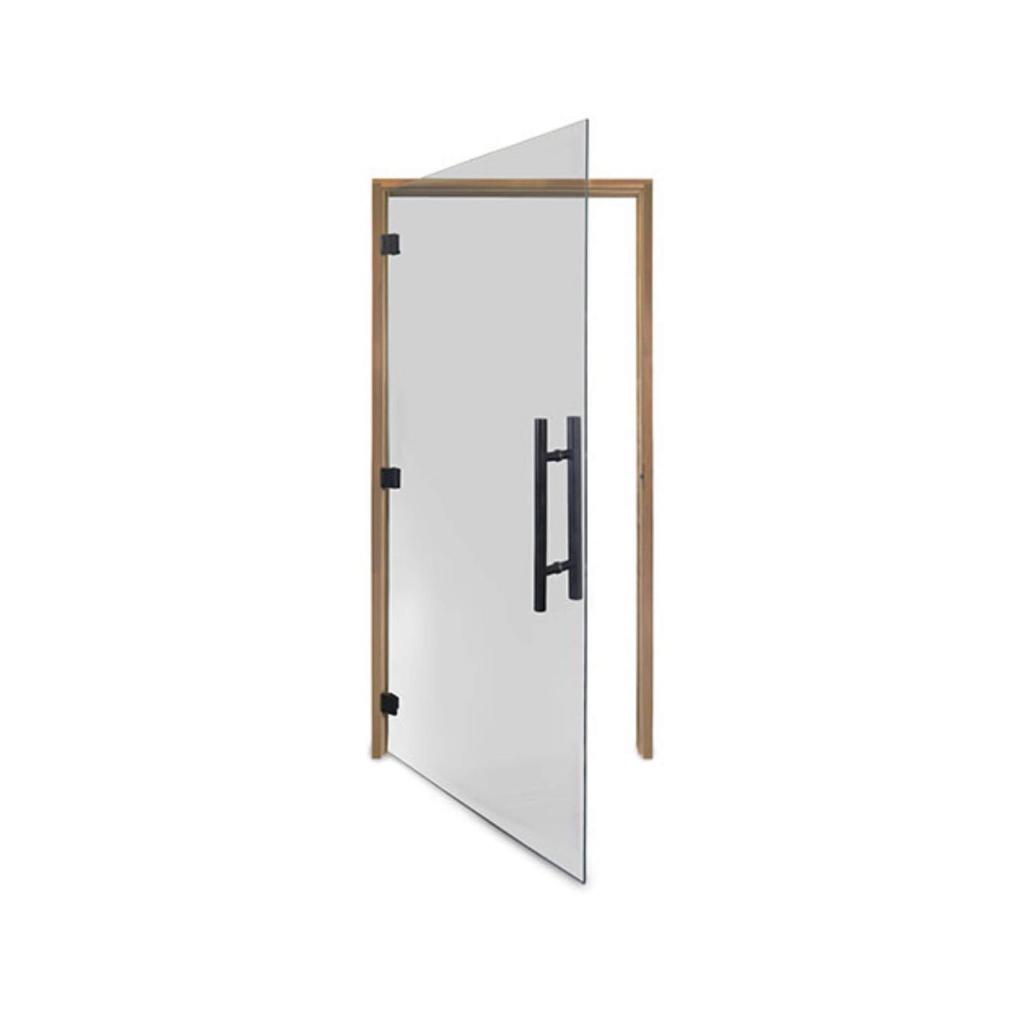 Prosaunas 36" x 81" Thermo-Aspen Tinted Prehung ADA Glass Sauna Door