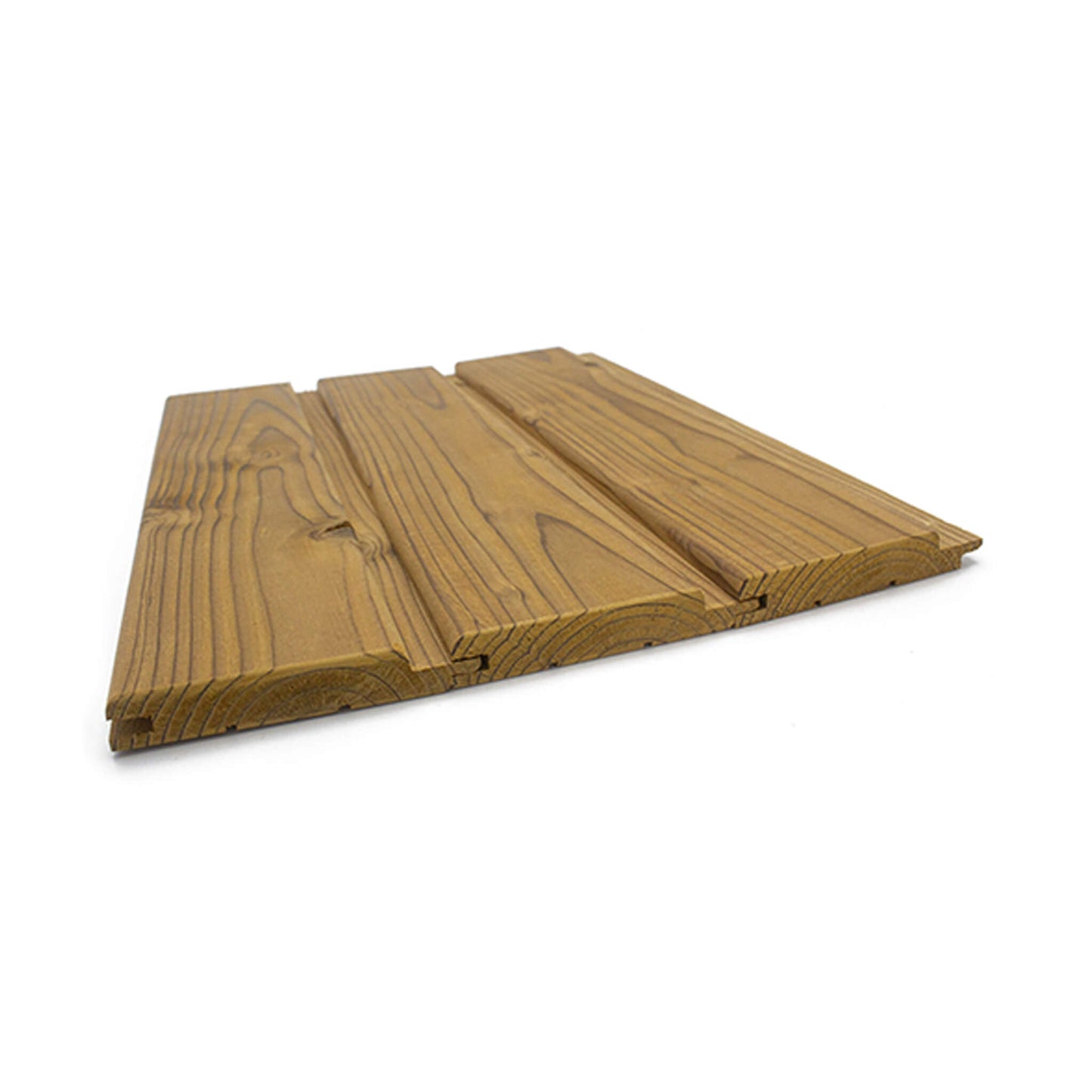 Prosaunas Thermo-Spruce 1X4 T&G STP Sauna Wall Wood