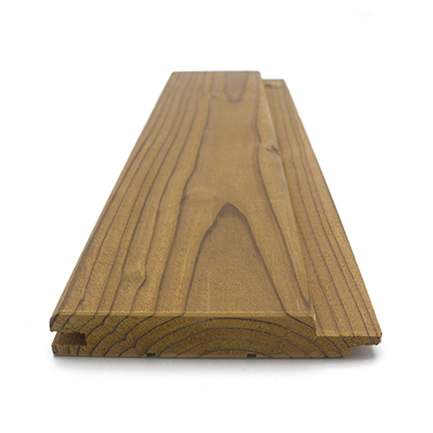 Prosaunas Thermo-Spruce 1X4 T&G STP Sauna Wall Wood