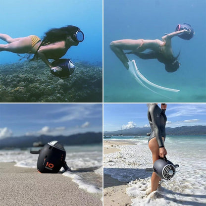 RBS WARP 10 630W 3-Speed Underwater Sea Scooter For Scuba Diving and Snorkeling