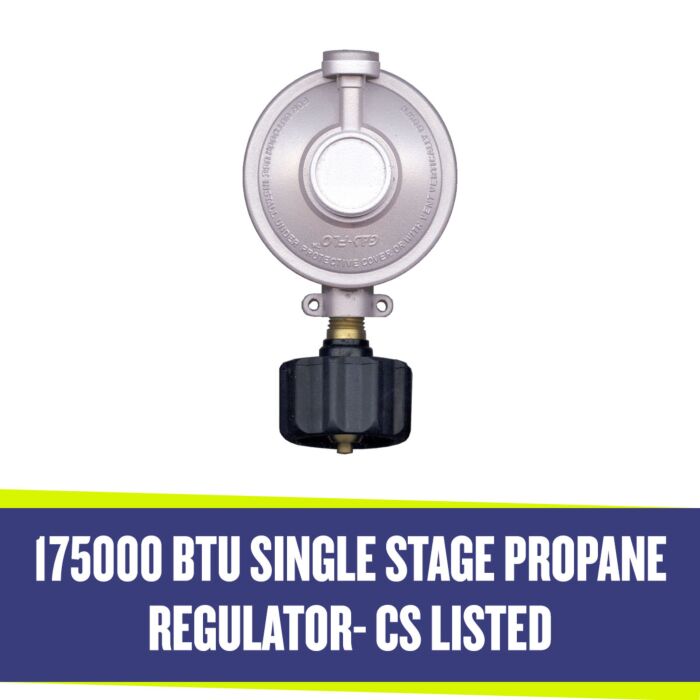 Fire Pit Propane Installation Kit with Chrome Key Valve