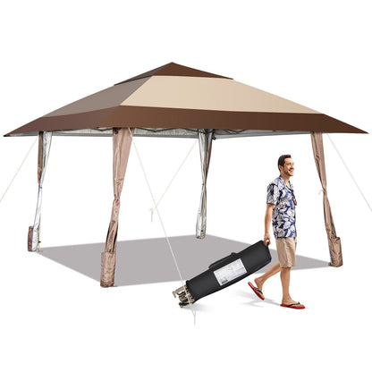 13' x 13' FT Pop-Up Patio Gazebo with Wheels