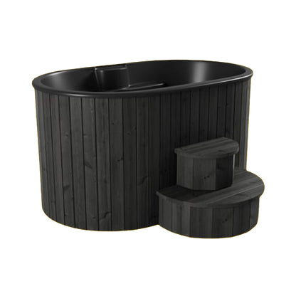 SaunaLife Model S2N Premium 2-Person Cold Plunge and Hot Immersion Tub