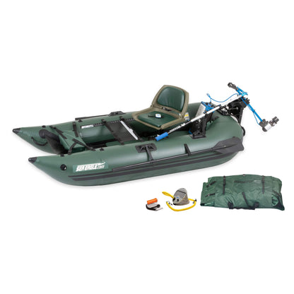 Sea Eagle 1-Person Frameless Pontoon Inflatable Fishing Boat 9FT