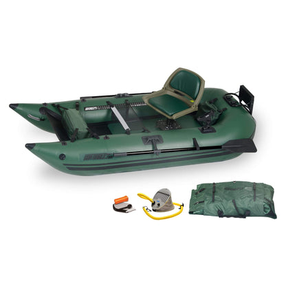 Sea Eagle 1-Person Frameless Pontoon Inflatable Fishing Boat 9FT