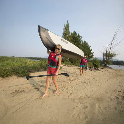 Sea Eagle 3-People TC16 High Pressure All Drop Stitch Inflatable Travel Canoe 16FT